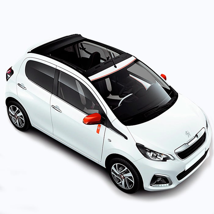 Peugeot 108 Open roof Automatic ( category C1 )