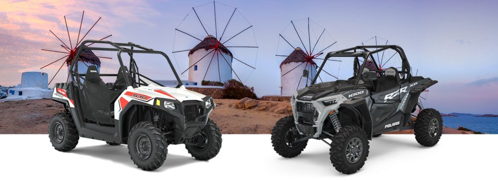 side by side-papoutsas auto moto rent mykonos